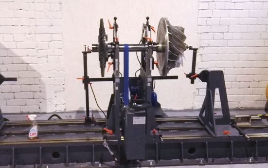 equilibrage rotor - machine d’équilibrage des rotors de turbines